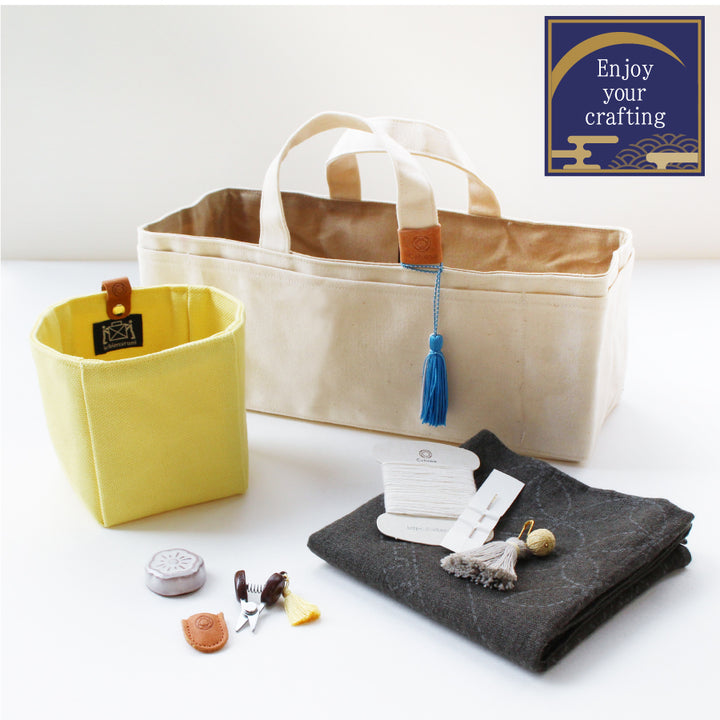 Sashiko Kit & Craft Tools in Tote