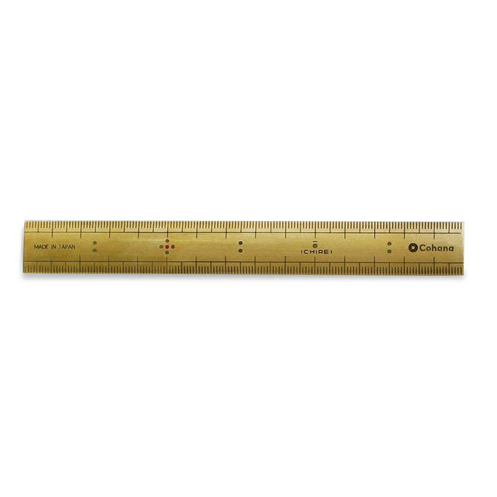 真ちゅうの竹尺 15cm (45-047) - Cohana Online Store