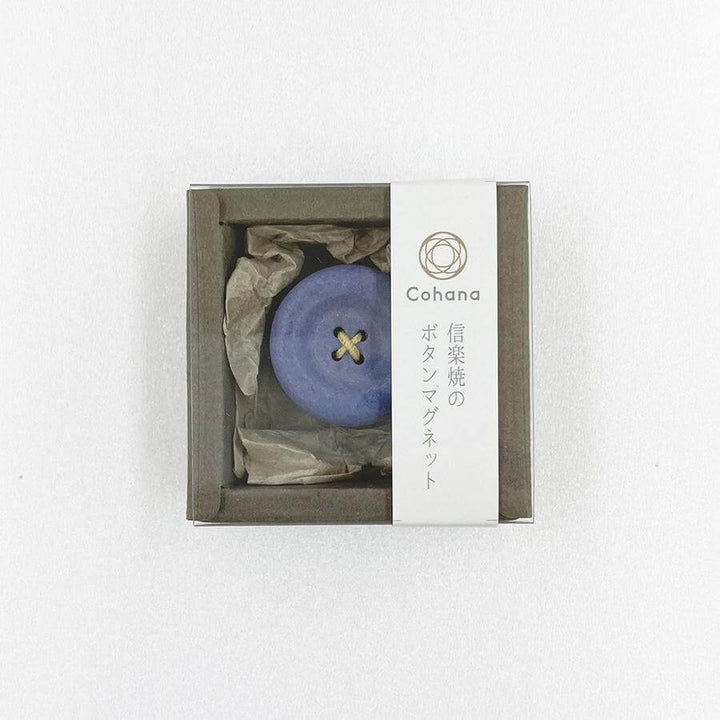 信楽焼のボタンマグネット - Cohana Online Store