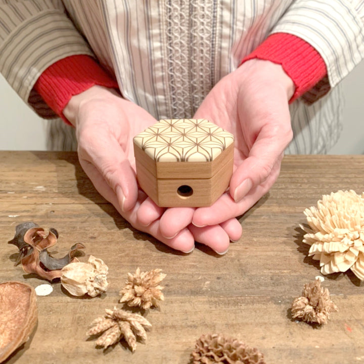 Asanoha Parquet Pencil Sharpener