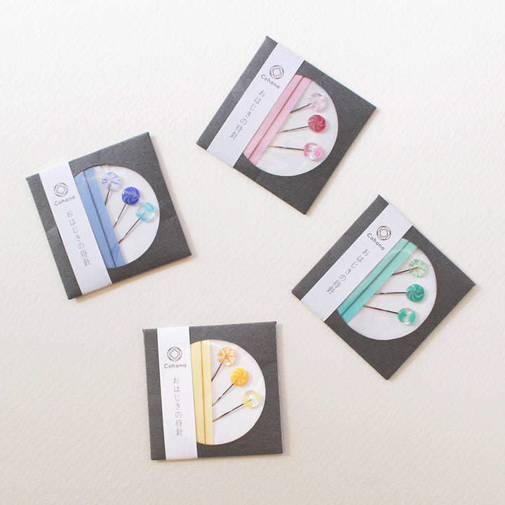 Ohajiki Sewing Pins