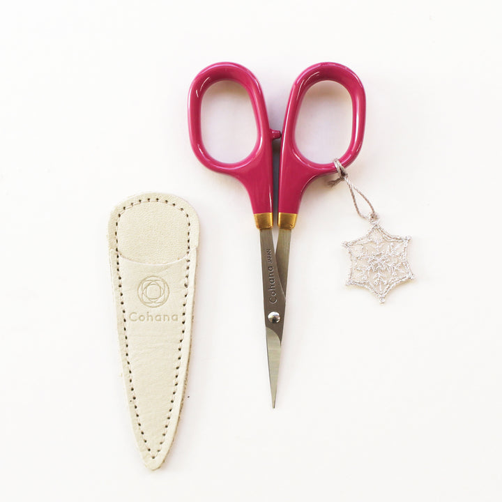 [Winter Limited Edition 2024] Small Scissors with Lacquered Handles KANTSUBAKI