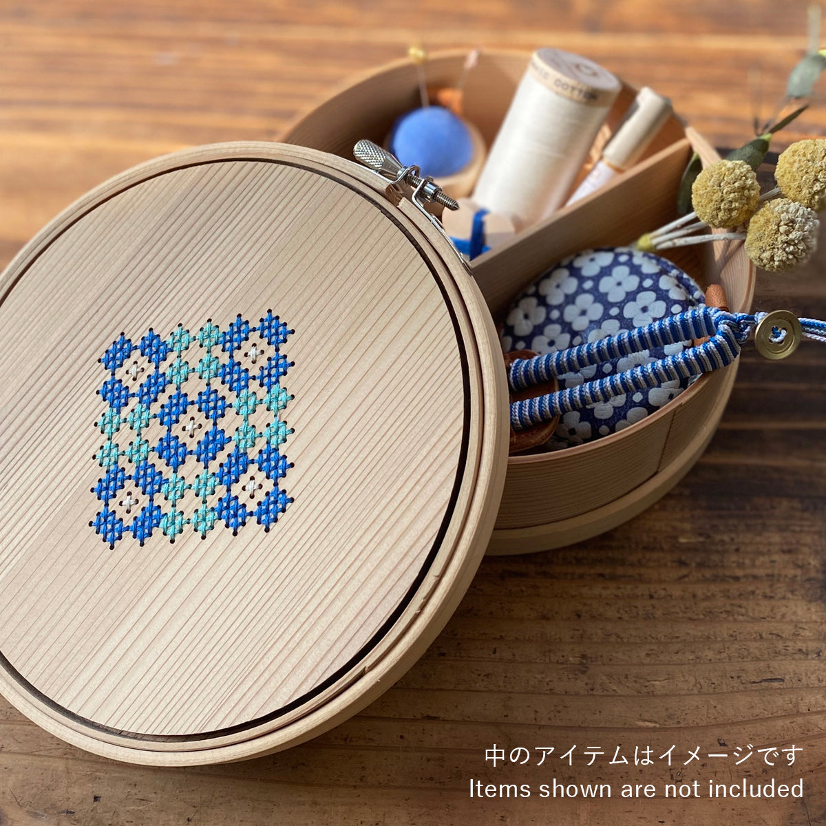 Magewappa Toolbox with Embroidery Hoop (Toolbox Only) – Cohana
