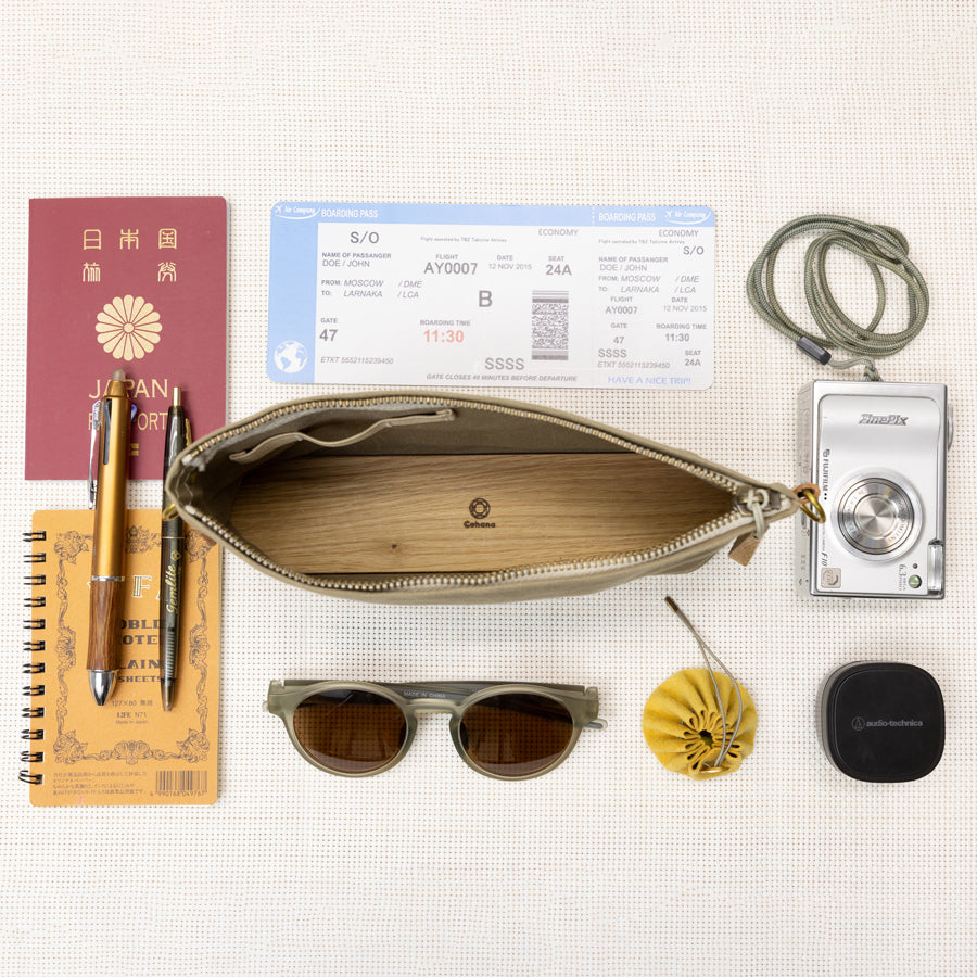 【予約販売:入荷9月中旬】ならの木底のお出かけ道具入れ