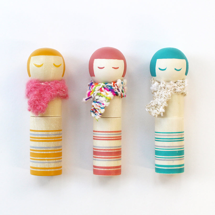 [Available in Limited Quantities]Kimono-styled Kokeshi Doll Pincushion