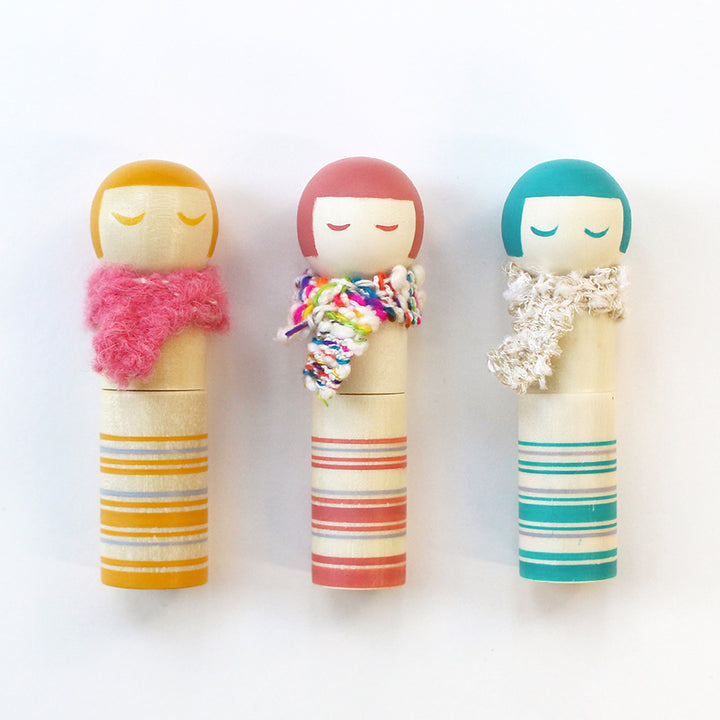 [Available in Limited Quantities]Kimono-styled Kokeshi Doll Pincushion