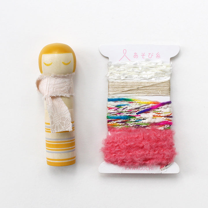 [Available in Limited Quantities]Kimono-styled Kokeshi Doll Pincushion