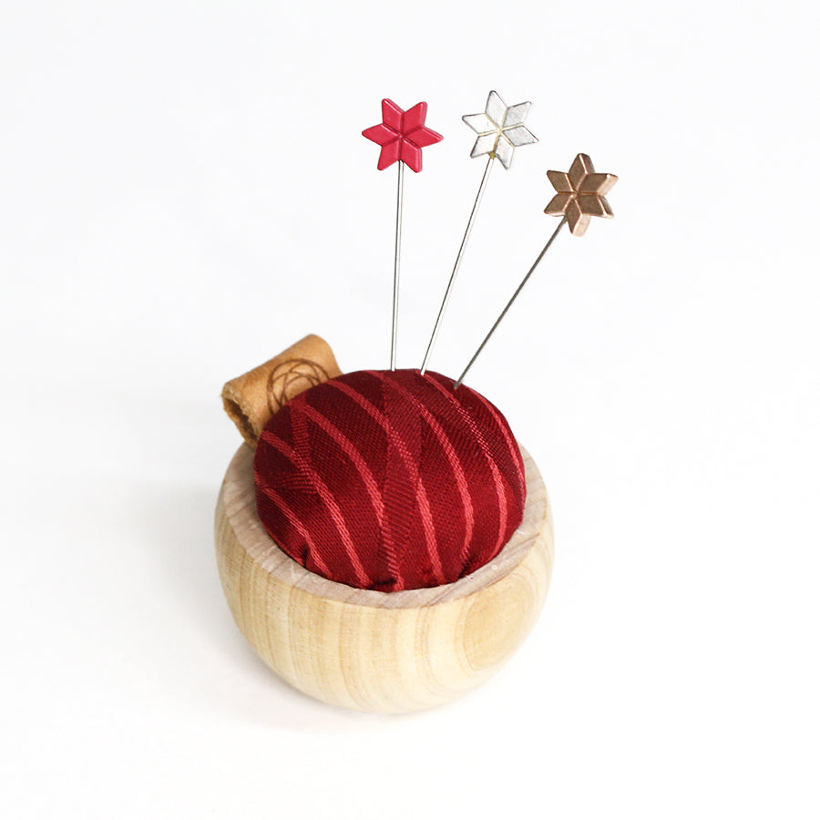 【Pre-order B: Estimated Arrival in Late-November】Portable Tool Case with Oak Base Sewing Set RED