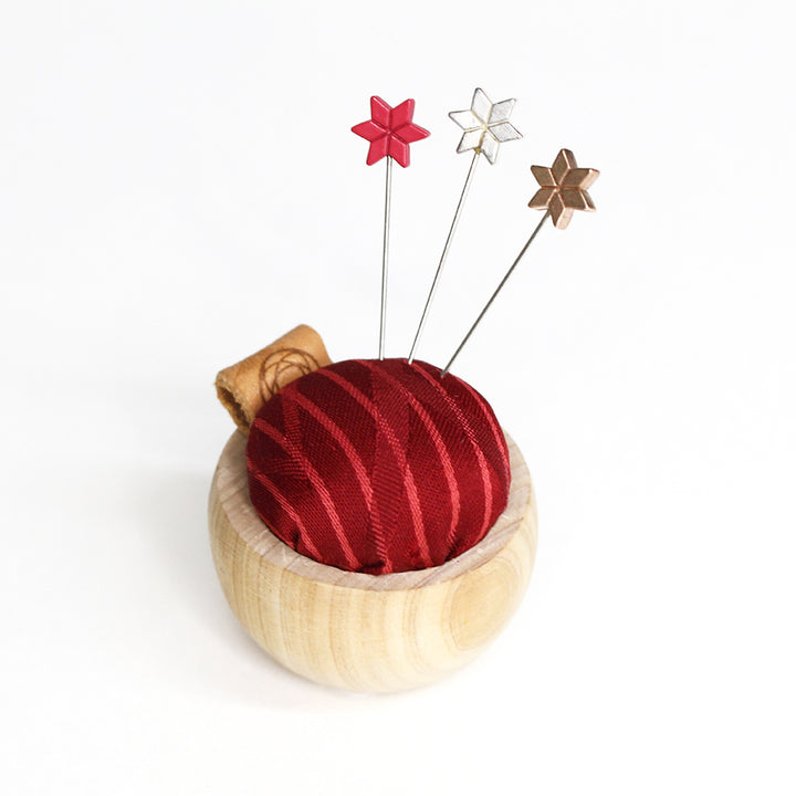 【Pre-order B: Estimated Arrival in Late-November】Portable Tool Case with Oak Base Sewing Set RED