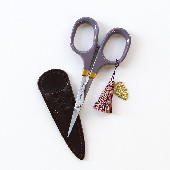 【数量限定・予約A:入荷2月上旬】漆と金蒔絵の小ばさみ ぶどう