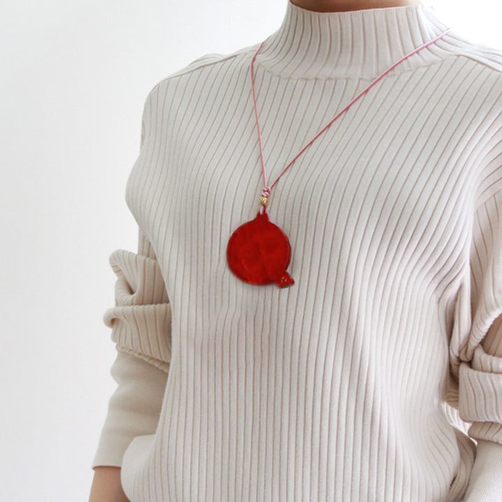 【数量限定】鯖江のルーペ＆ミラーネックレス(45-435)