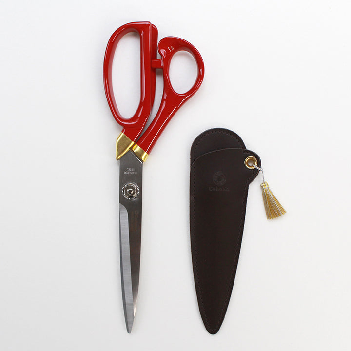 Sewing Shears with Lacquered Handles and Gold Leaf Shunuri(45-443)