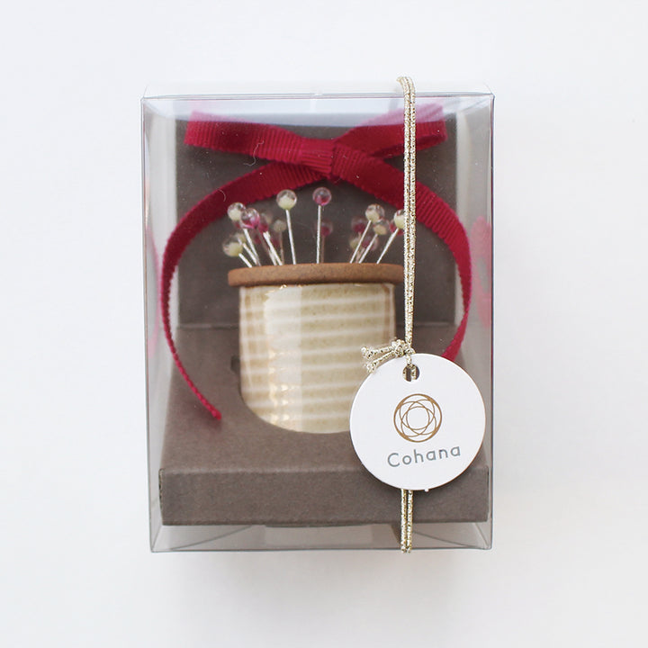 [Winter Limited Edition 2024] Hasami Magnetic Pin Holder and Sewing Pins Set KANTSUBAKI