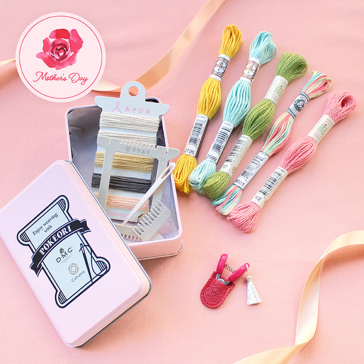 【Mother's Day Special】DMC×Cohana Pokeori Steel Tin Box Set (45-362)