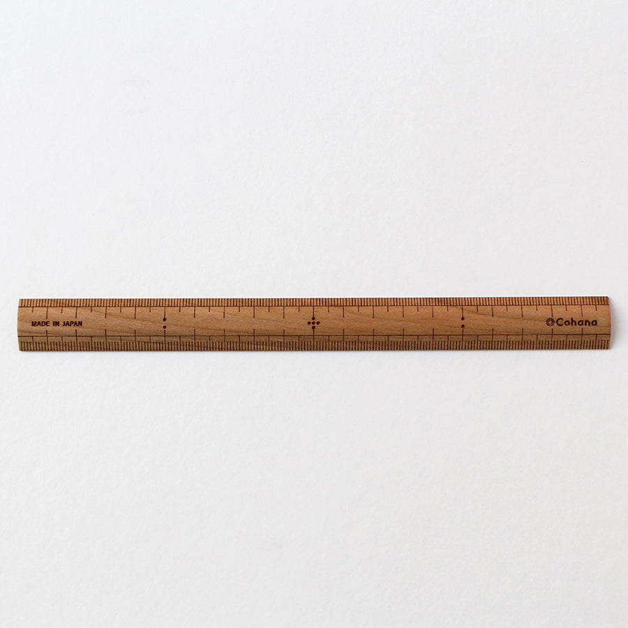 Sakura Wooden Ruler 20cm (45-348)