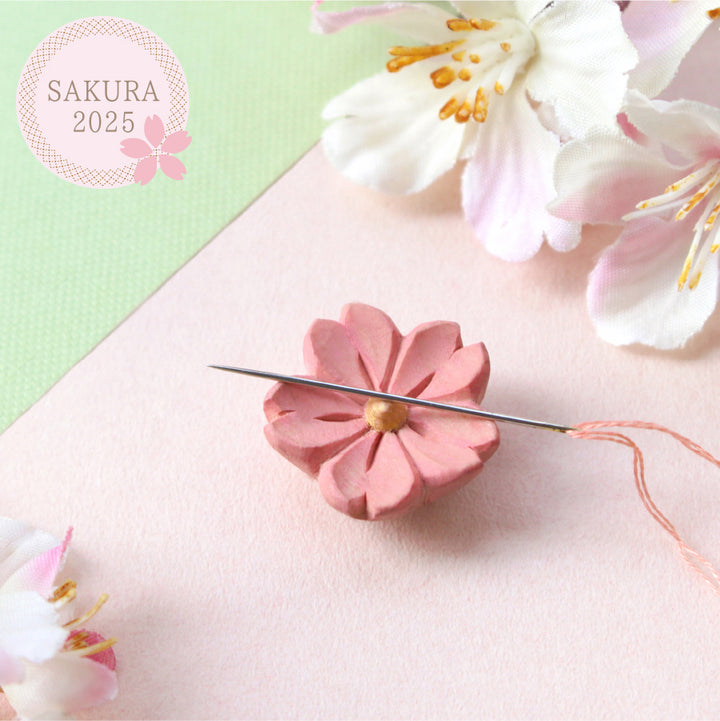 Wooden Needle Minder SAKURA (45-350)