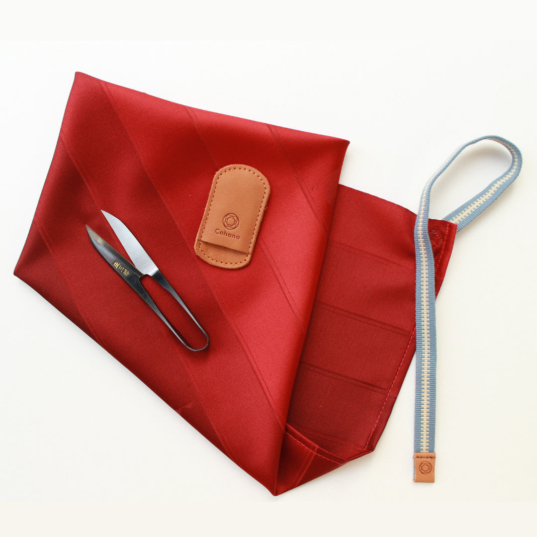 Shozaburo Long-Blade Thread Snips with Furoshiki