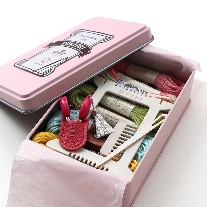 【Mother's Day Special】DMC×Cohana Pokeori Steel Tin Box Set (45-362)