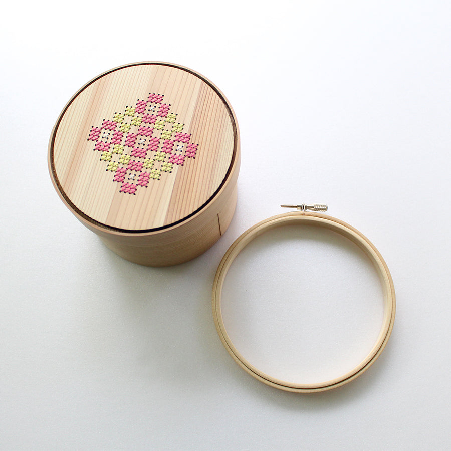 Magewappa Toolbox with Embroidery Hoops