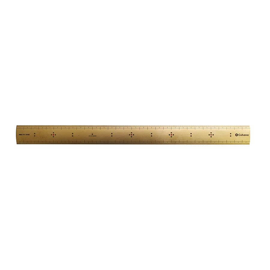 MADE IN JAPAN Japanese Bamboo Rule Small Ruler Scale 20cm 200mm