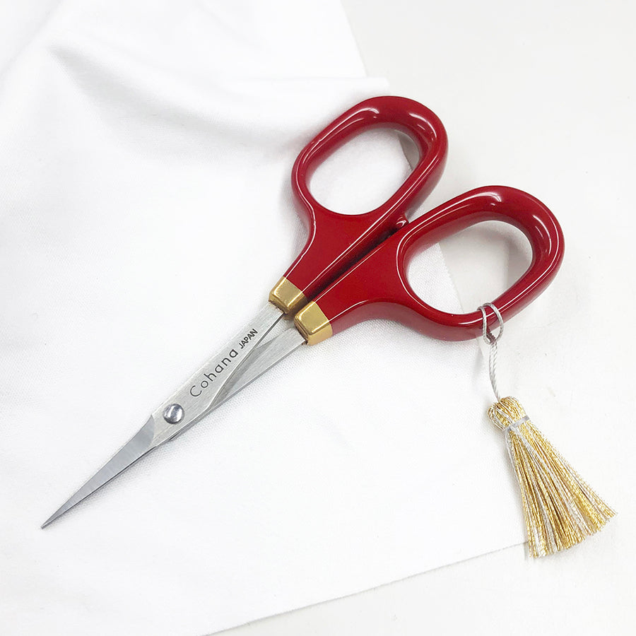 Small Scissors with Lacquered Handles (Shunuri) (45-140) – Cohana Online  Store