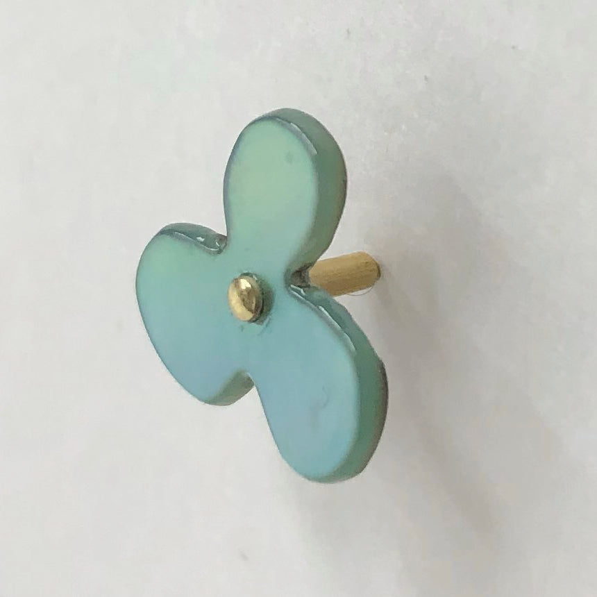 Flower Push Pin (Mother-of-Pearl)  Assorted Box  (45-108)