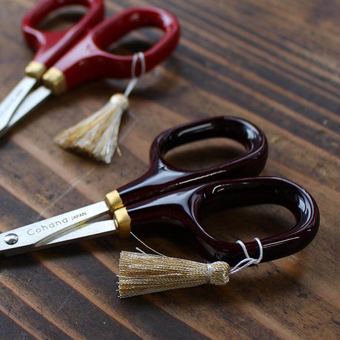 Small Scissors with Lacquered Handles (Tamenuri) (45-139) – Cohana Online  Store